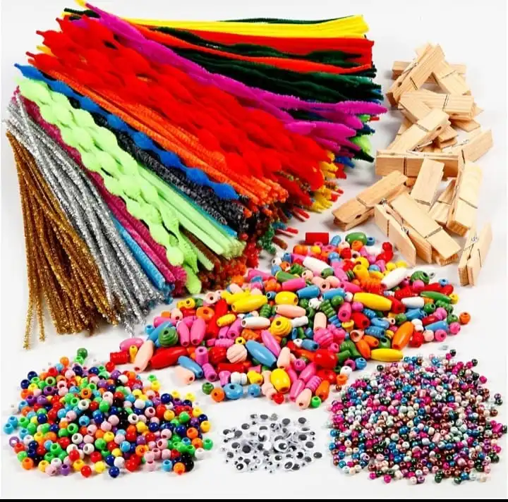 Materials used to handmade crafts