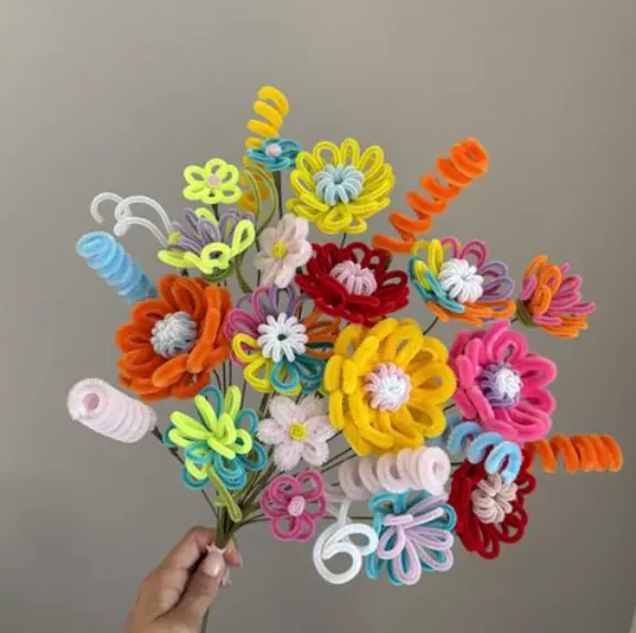 Pipe cleaner Flower